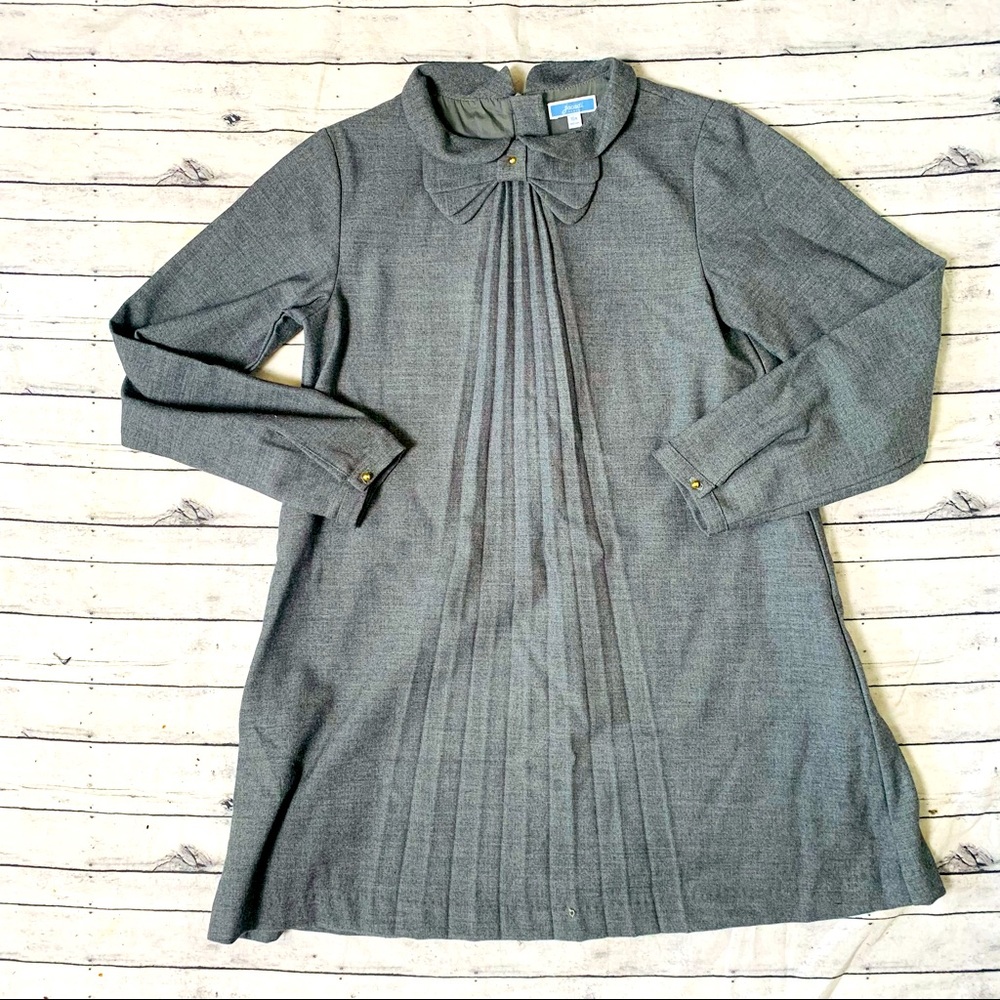 Jacadi Paris Gray Bow Dress